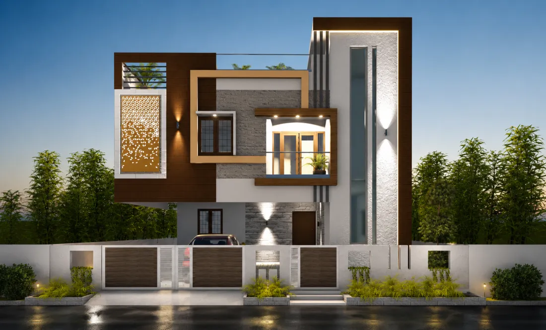 individual house construction